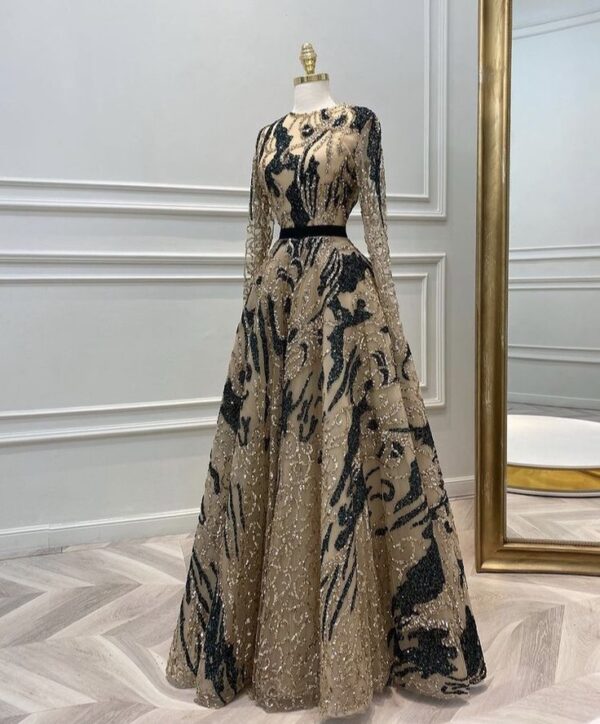 Golden Sequence Gown